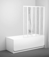 Шторки для ванной Шторка для ванны RAVAK VS5 (White - Rain)